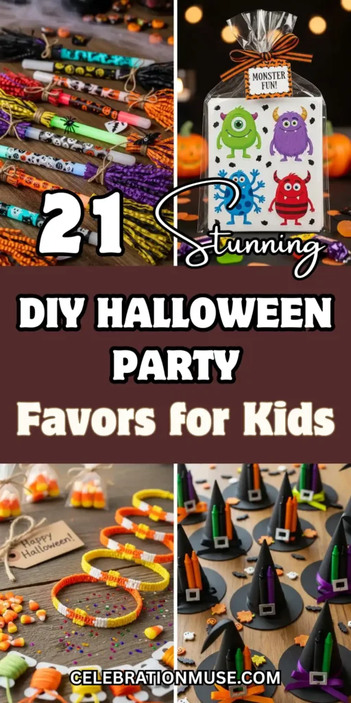 21 Ideas Spooky DIY Halloween Party Favors for Kids 2 DIY Halloween Party Favors for Kids