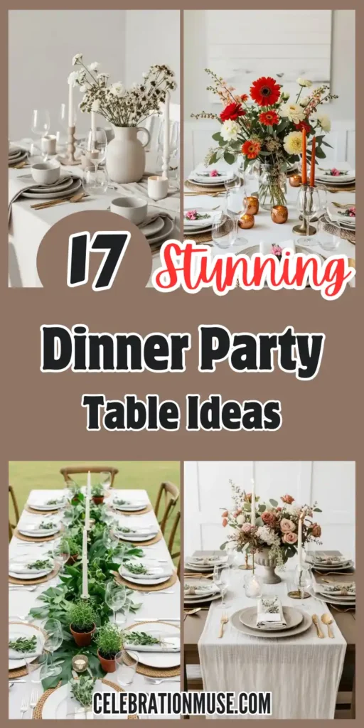 17 Stylish Dinner Party Table Ideas for Every Occasion 2 Dinner Party Table Ideas