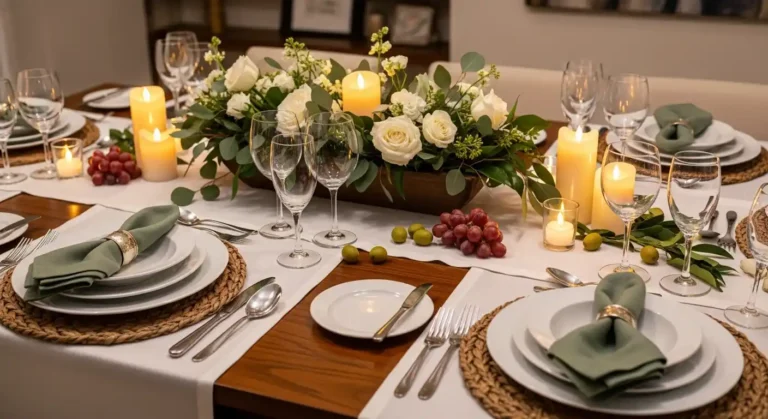 Dinner Party Table Settings