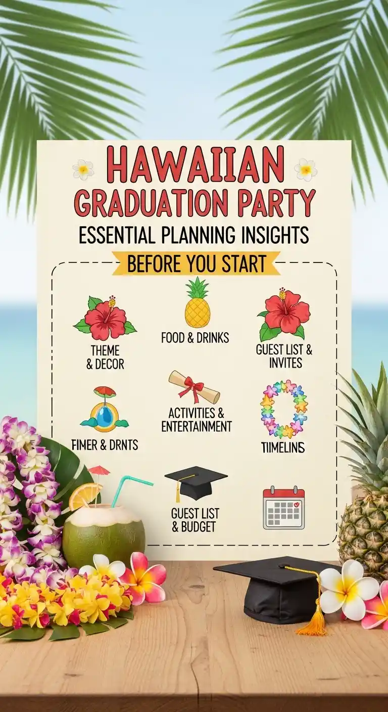 25 Hawaiian Graduation Party Ideas for a Fun Celebration 4 Essential Planning Insights Before You Start