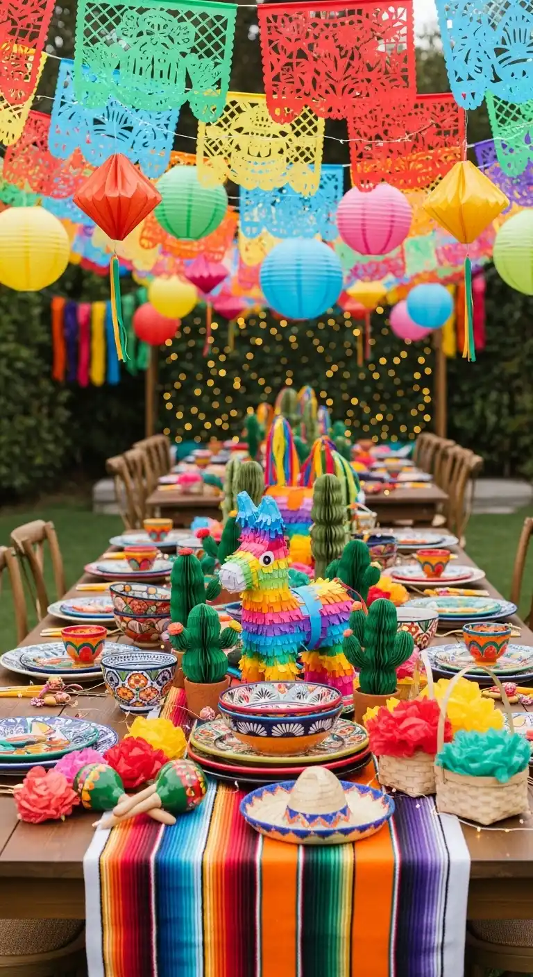 Fiesta Party Decorations: 19 Bright Ideas for a Vibrant Bash 4 Fiesta Party Decoration Tips for a Colorful Celebration