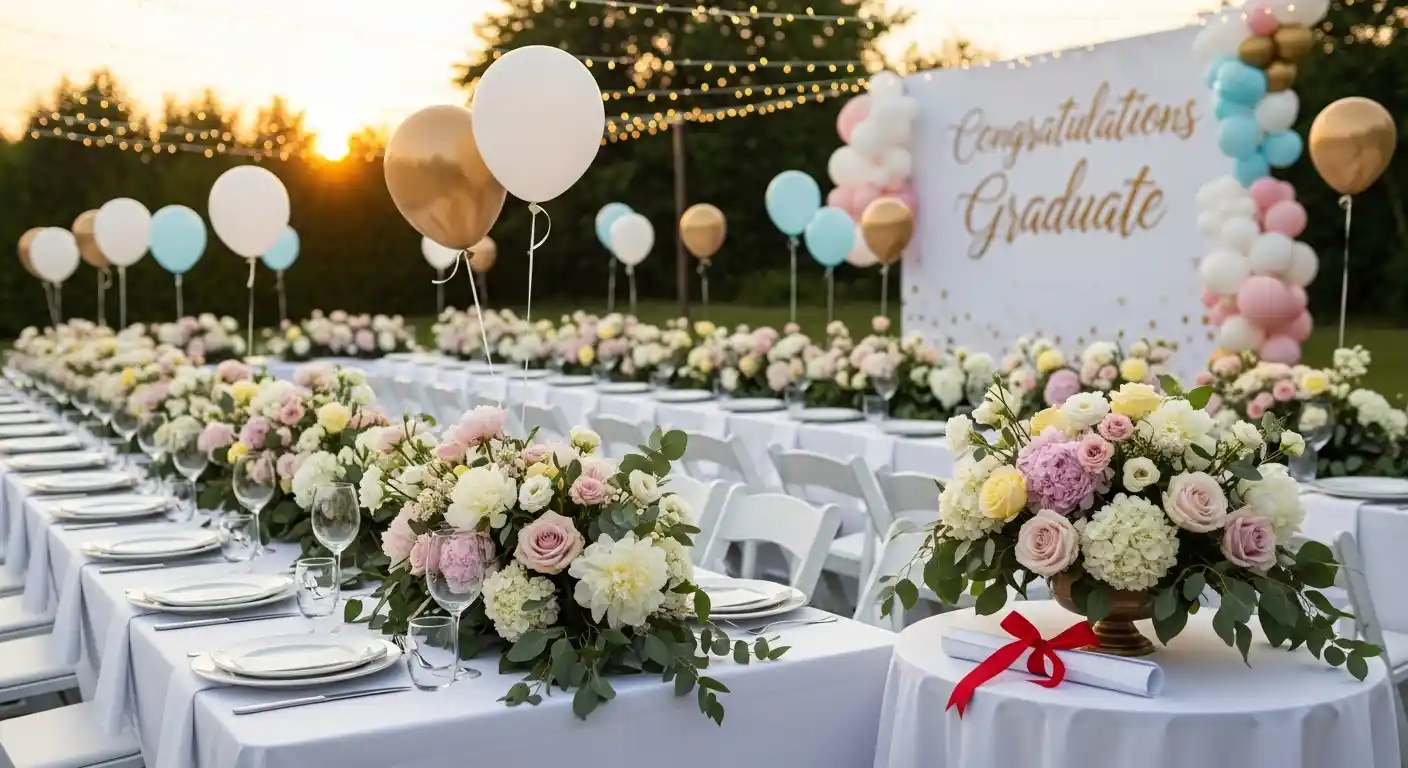 Floral Graduation Party
