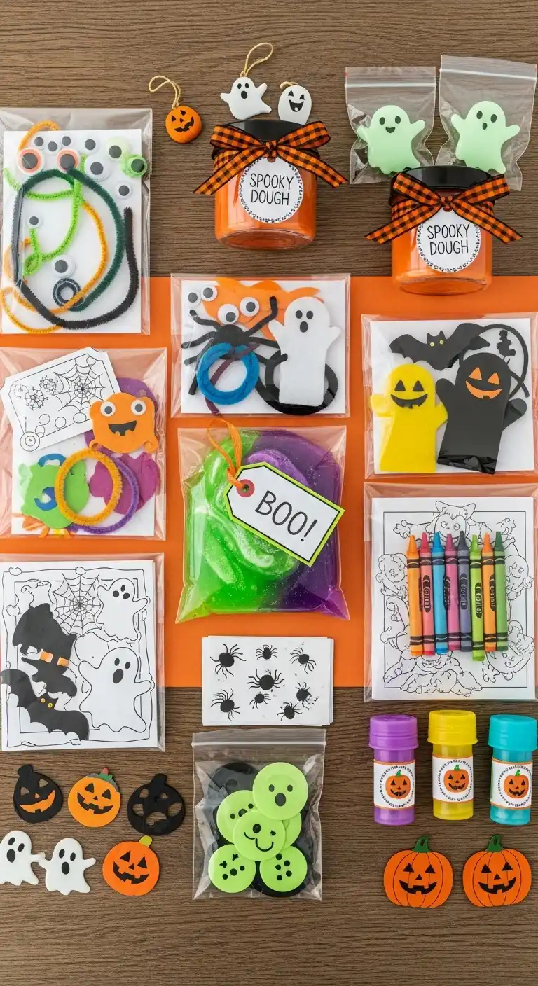 21 Ideas Spooky DIY Halloween Party Favors for Kids 4 Helpful Tips for Making Kid-Safe Halloween Favors