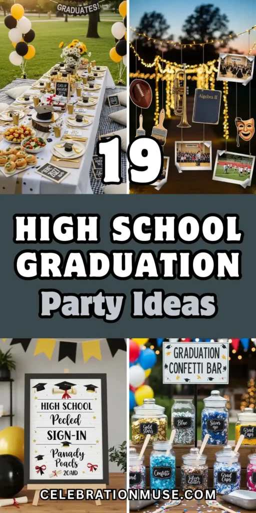 High School Graduation Party: 19 Fun Celebrations 2 High School Graduation Party