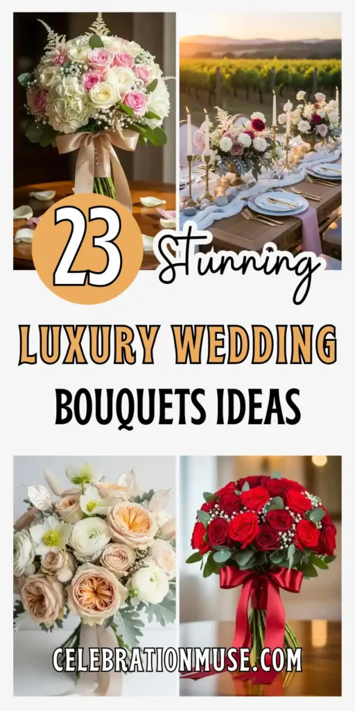 23 Gorgeous Luxury Wedding Bouquets You’ll Adore 2 Luxury Wedding Bouquets