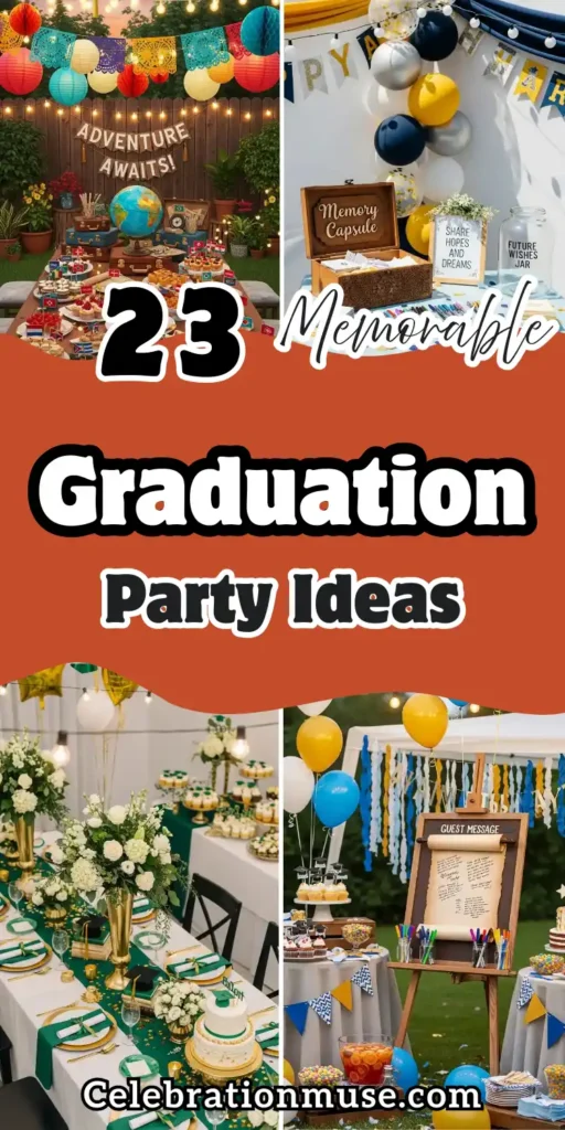 Throw a Memorable Graduation Party: 23 Fun Ideas 2 Memorable Graduation Party
