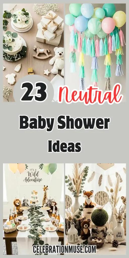 23 Elegant Neutral Baby Shower Ideas for a Perfect Day 2 Neutral Baby Shower