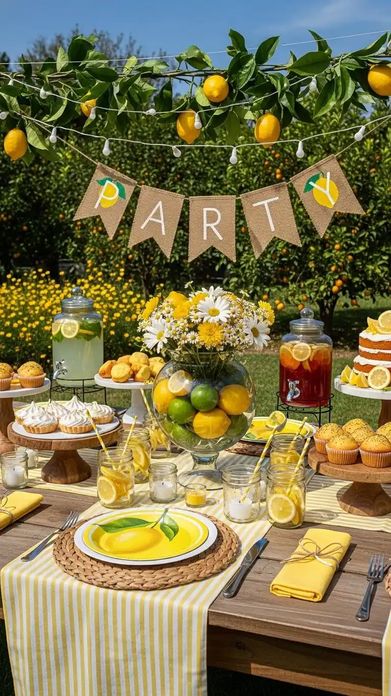 Lemon Themed Party Ideas: 23 Ways to Celebrate in Style 3 Perfect Lemon Decor Tips