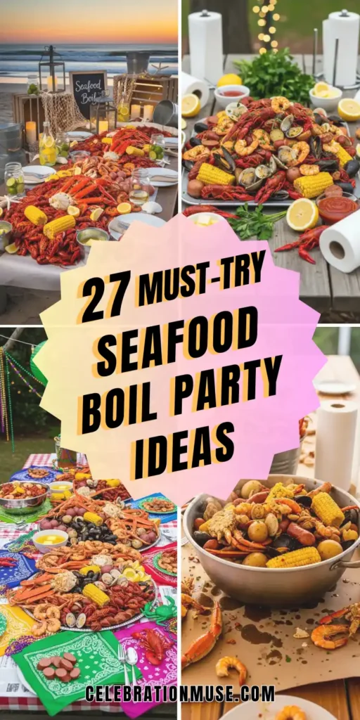 Seafood Boil Party Ideas: 27 Coastal-Inspired Fun Touches 2 Seafood Boil Party Ideas