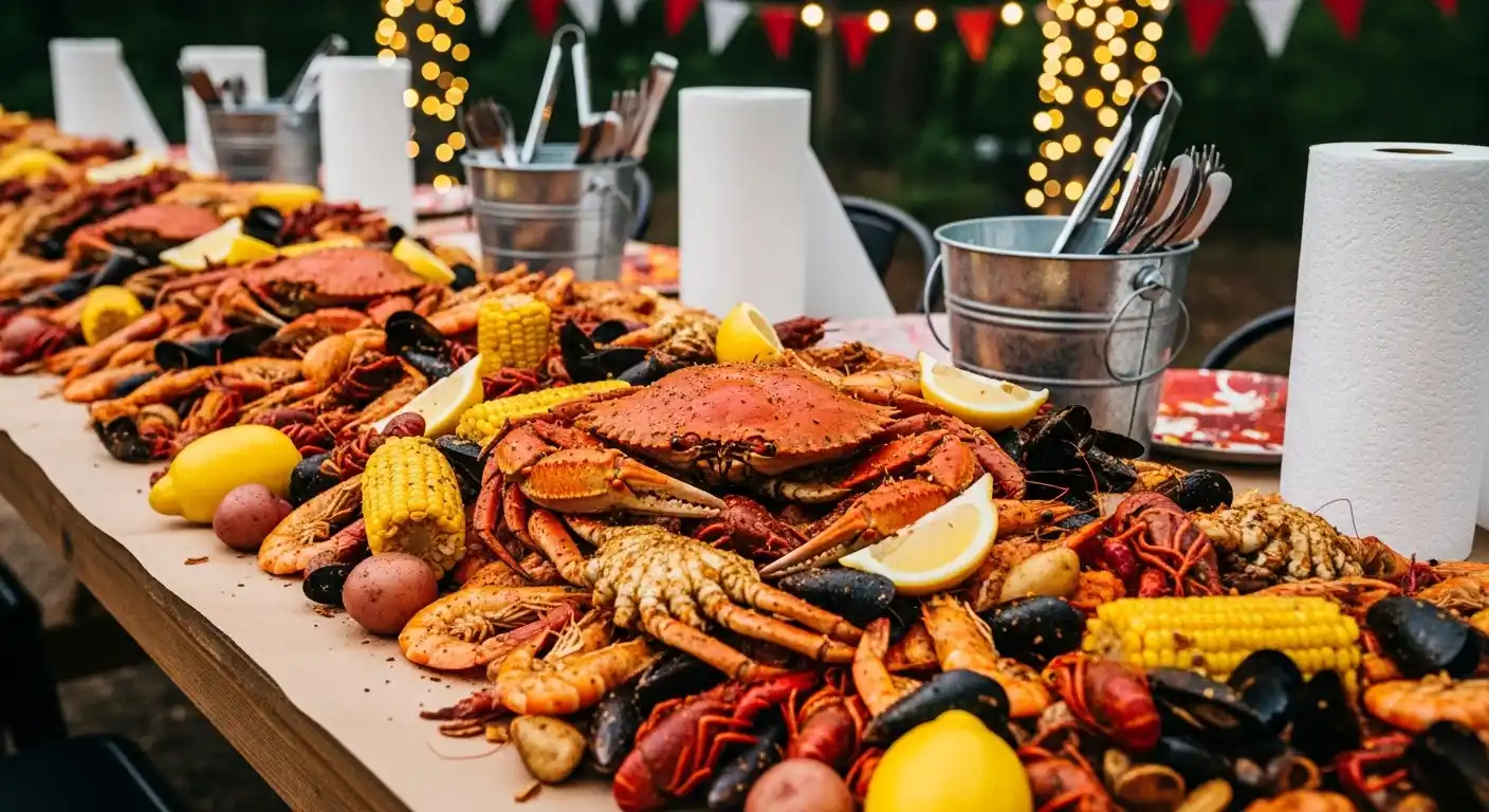Seafood Boil Party Ideas