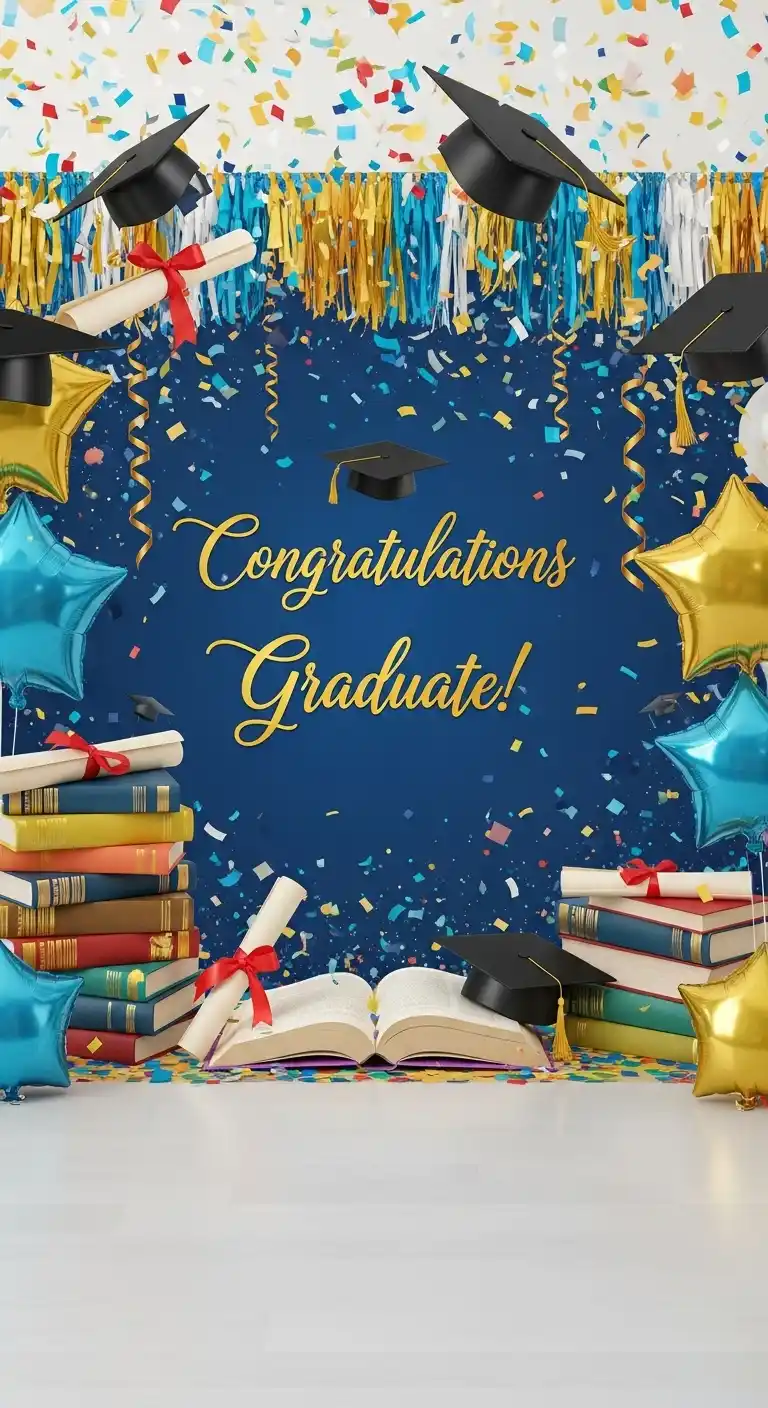 21 Stylish Graduation Party Backdrops for Any Theme 3 Selecting the Ideal Graduation Party Backdrop