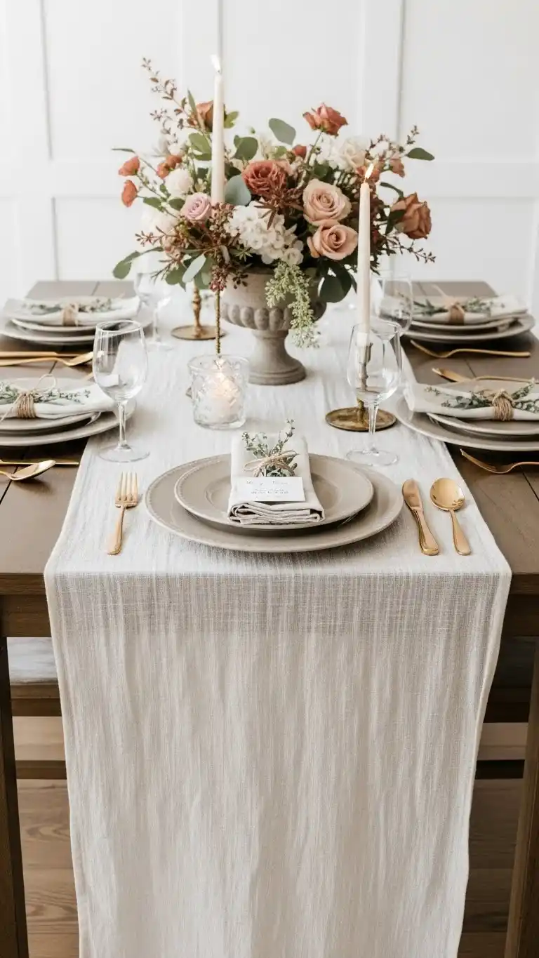 17 Stylish Dinner Party Table Ideas for Every Occasion 4 Simplifying Aesthetic Consistency