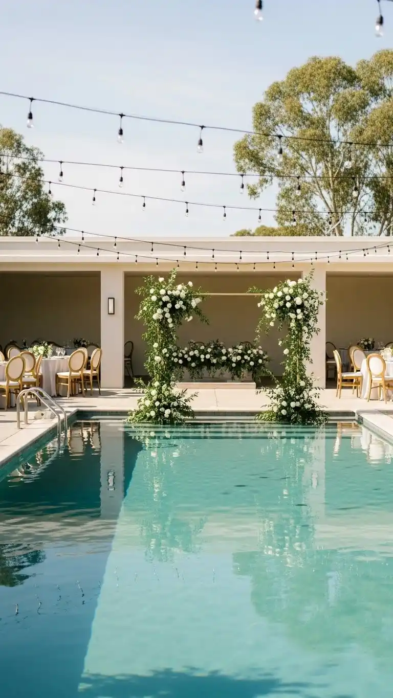 17 Poolside Wedding Ideas That Shine 4 Stunning Design Ideas for Poolside Weddings