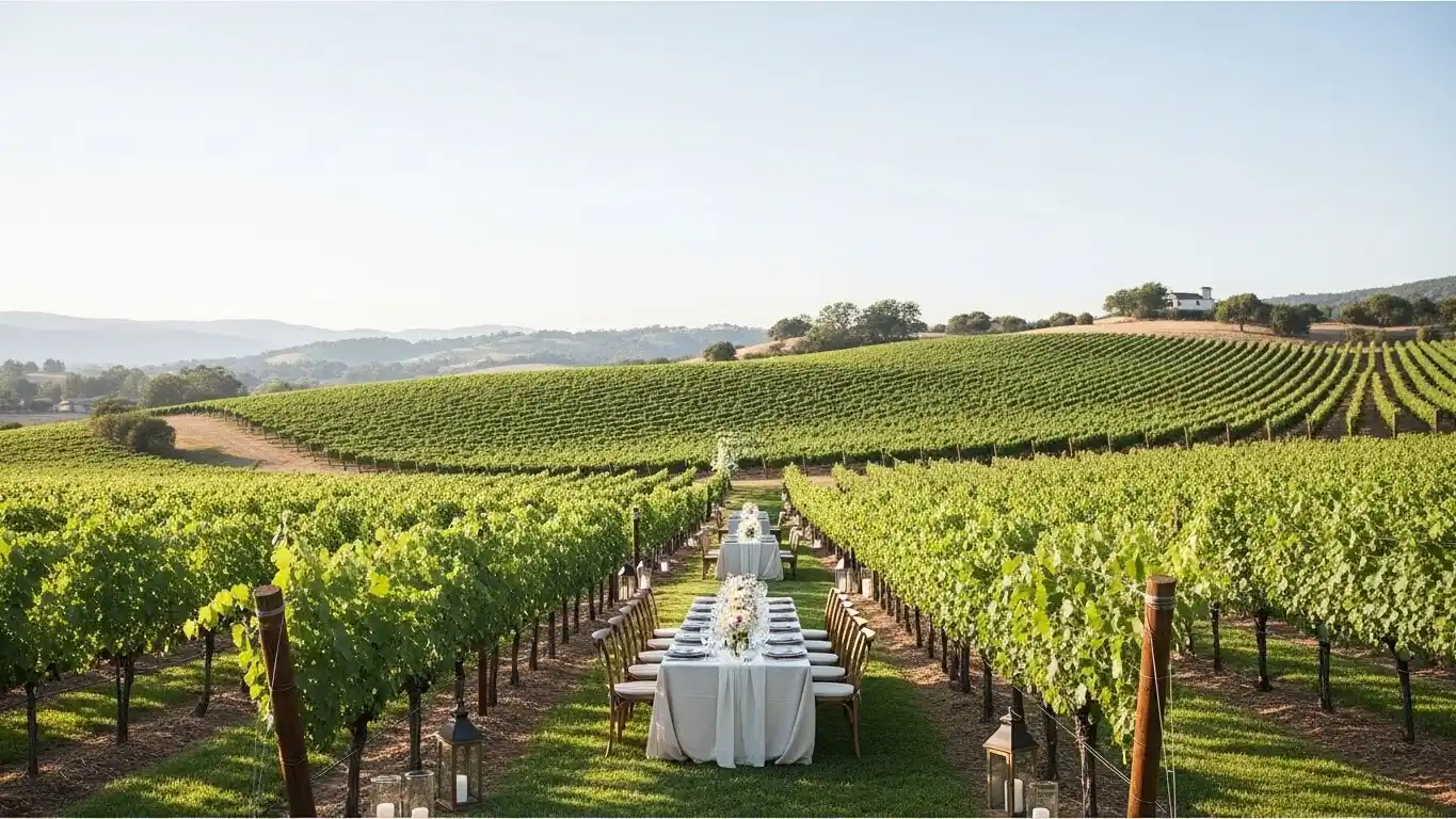 Vineyard Wedding Ideas