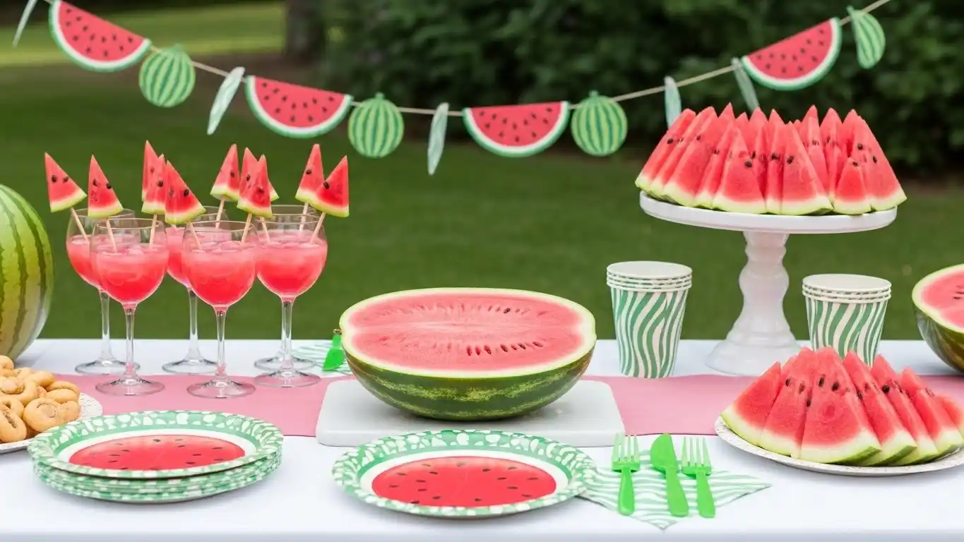 Watermelon Themed Party