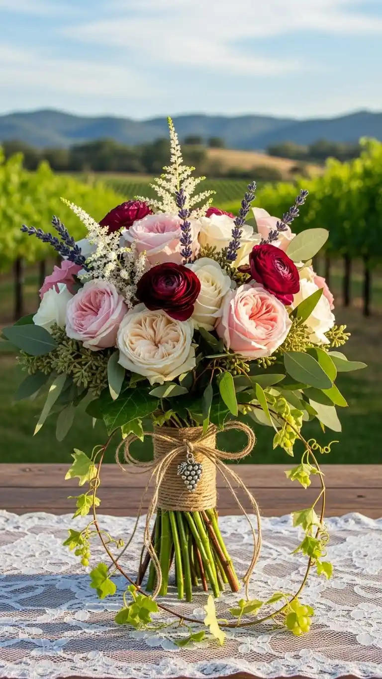 25 Elegant Vineyard Wedding Ideas for Your Dream Day 3 Wedding Bouquet Trends in Focus