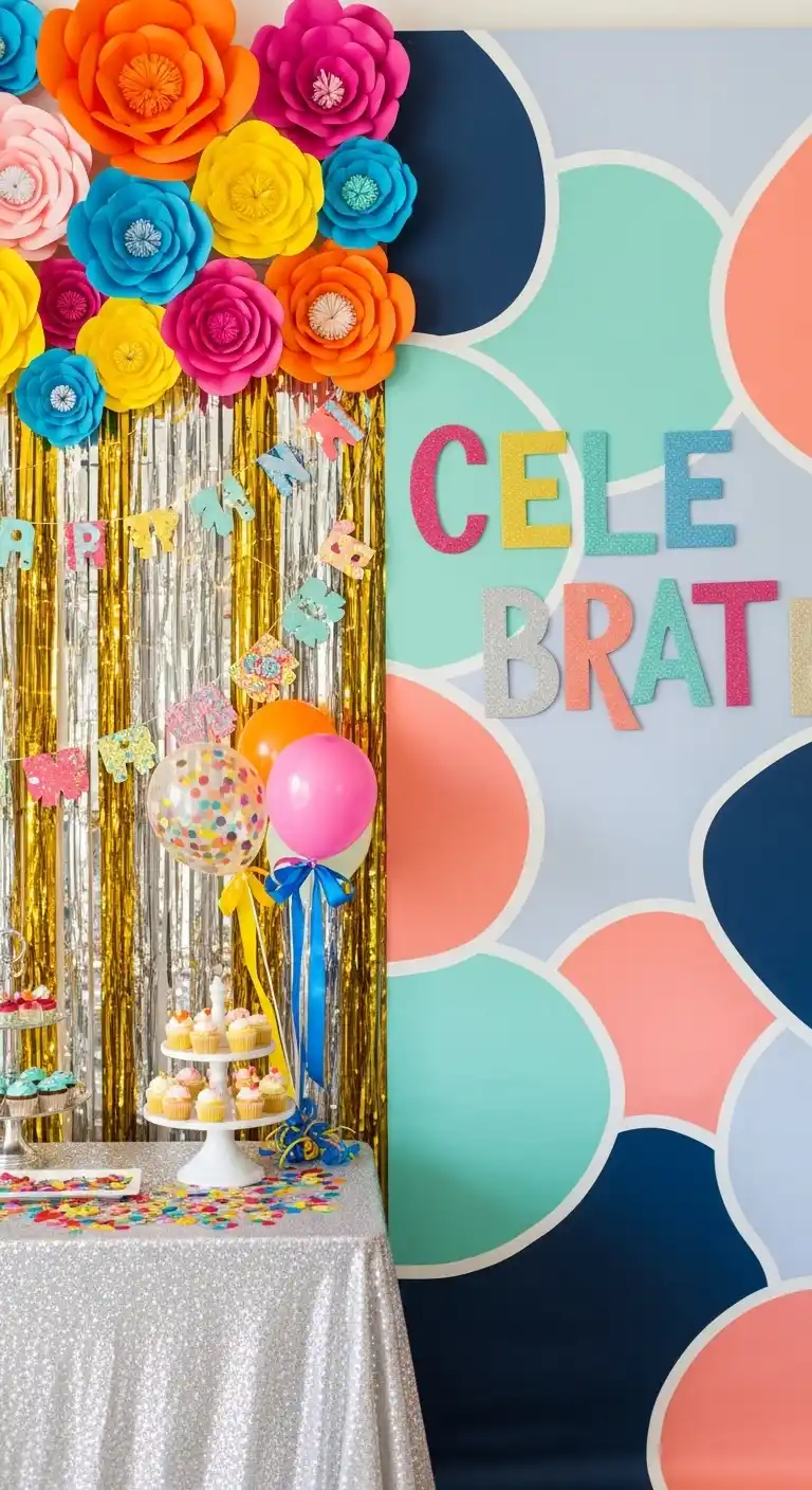 19 Bright & Stylish DIY Party Backdrop Inspirations 3 What Makes a DIY Party Backdrop Stand Out?