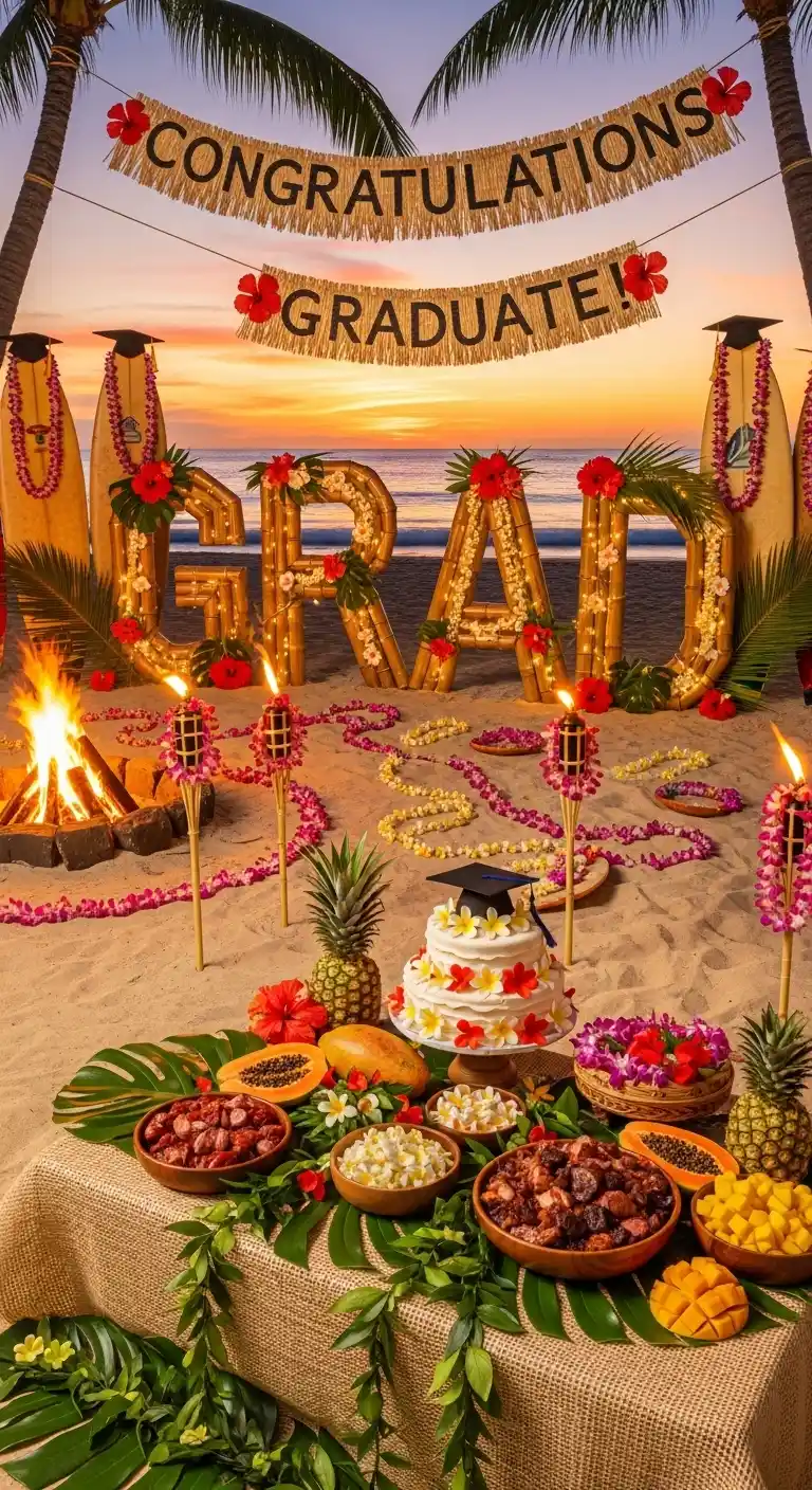25 Hawaiian Graduation Party Ideas for a Fun Celebration 3 What Makes a Hawaiian Graduation Party Stand Out?