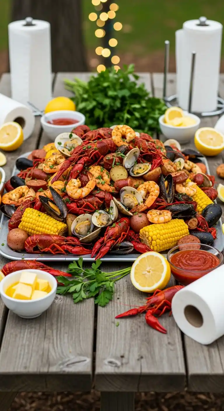 Seafood Boil Party Ideas: 27 Coastal-Inspired Fun Touches 3 What Makes a Seafood Boil Party So Special