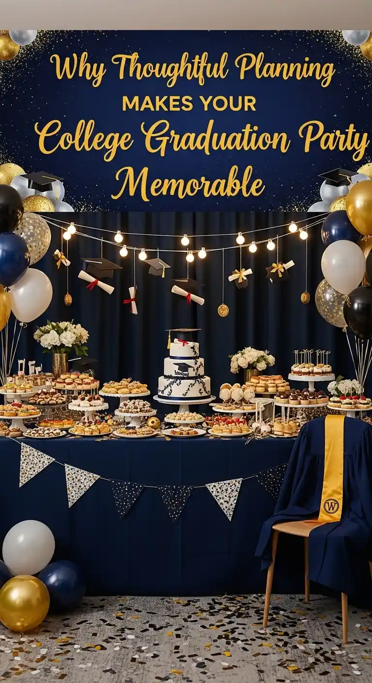 College Graduation Party Ideas: 23 Fun Ways to Celebrate 3 Why Thoughtful Planning Makes Your College Graduation Party Memorable