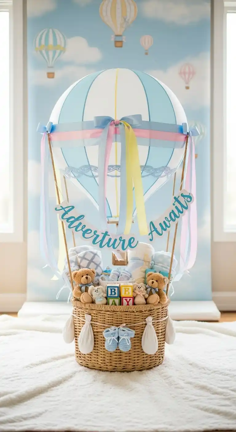 17 Hot Air Balloon Baby Shower Inspiration Ideas 3 Why a Hot Air Balloon Baby Shower is the Perfect Celebration