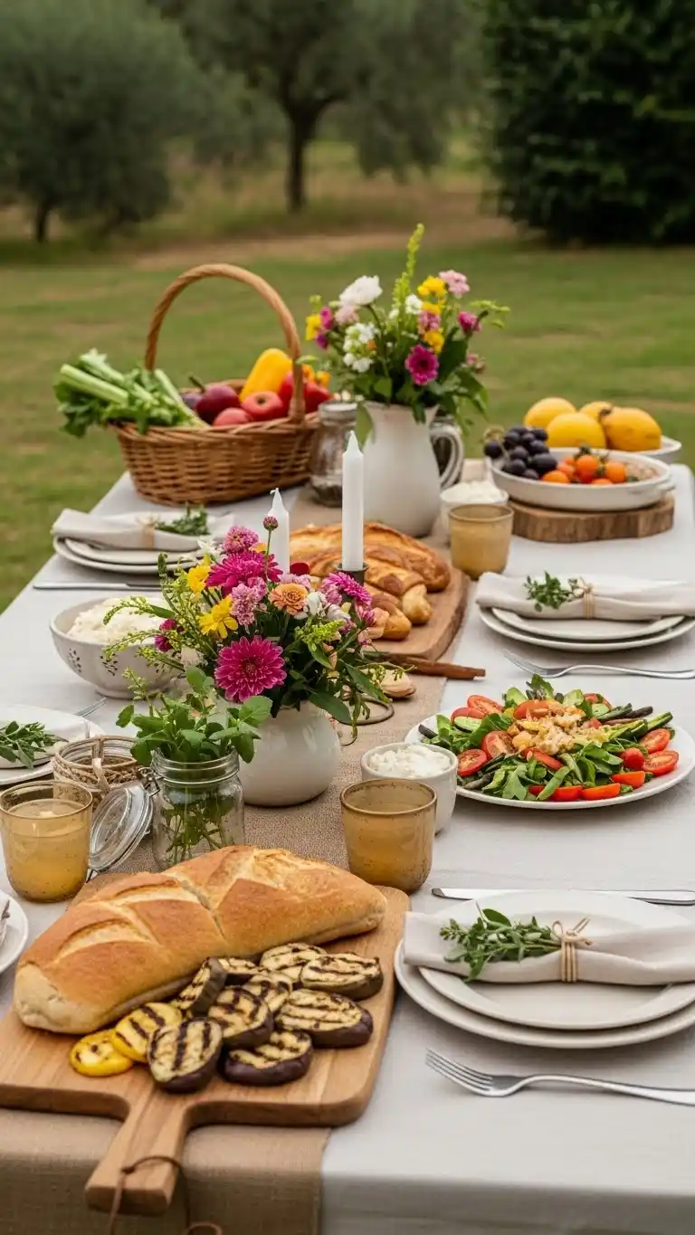 23 Italian Party Theme Decor Ideas That Wow Guests 5 1. Tuscan Farmhouse Dinner Theme