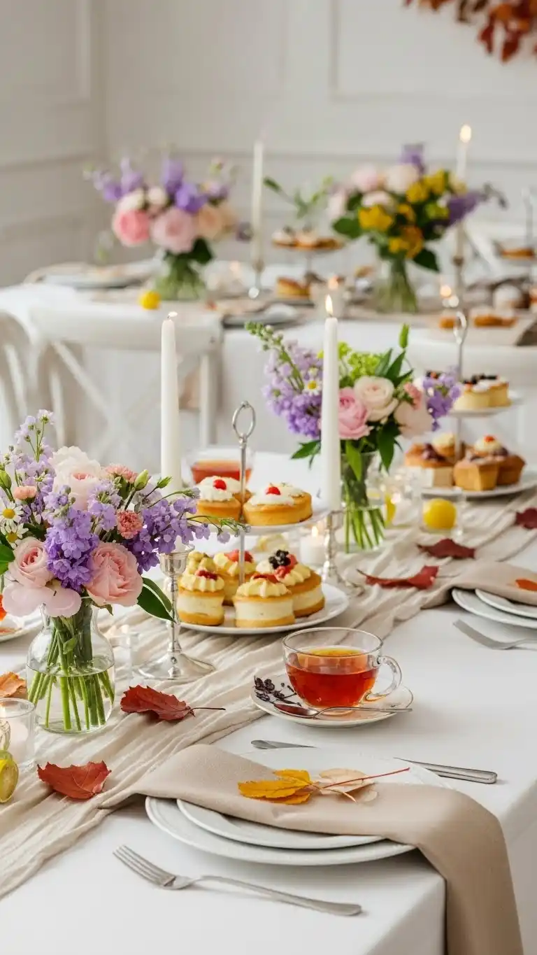 Elegant Tea Party Ideas for Adults on a Budget 15 11. Seasonal Tea Celebration
