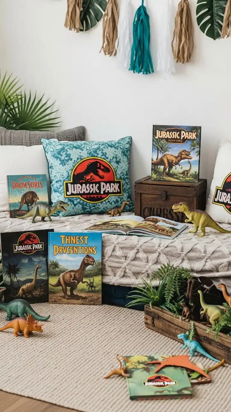 Jurassic Park Party: 21 Fun Ideas to Bring Dinosaurs to Life 16 12. Dino-Themed Story Time