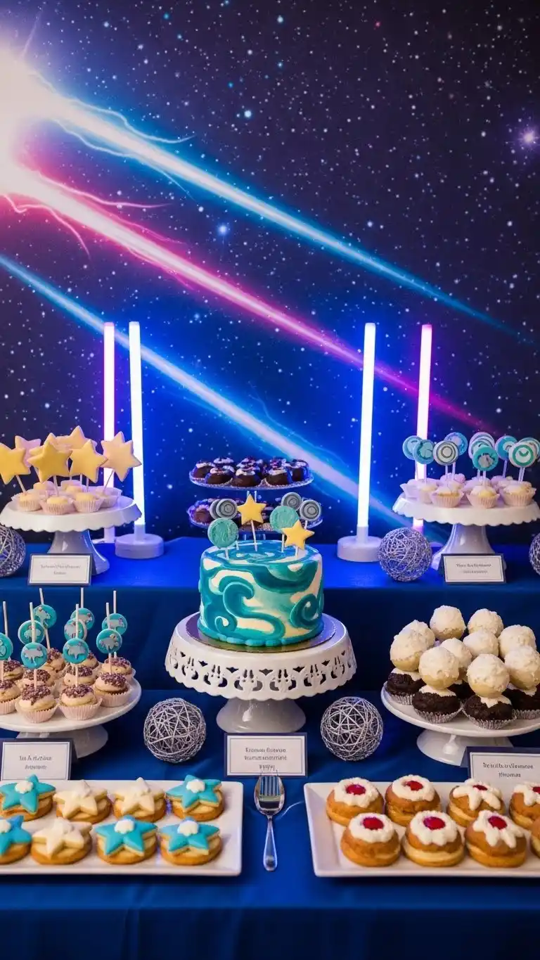 21 Star Wars Birthday Party Ideas for Adults That Wow 16 12. Planet-Themed Food Stations