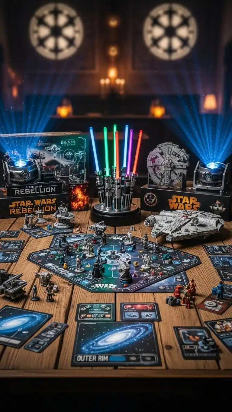 21 Star Wars Birthday Party Ideas for Adults That Wow 18 14. Galactic Board Games and Strategy Tables