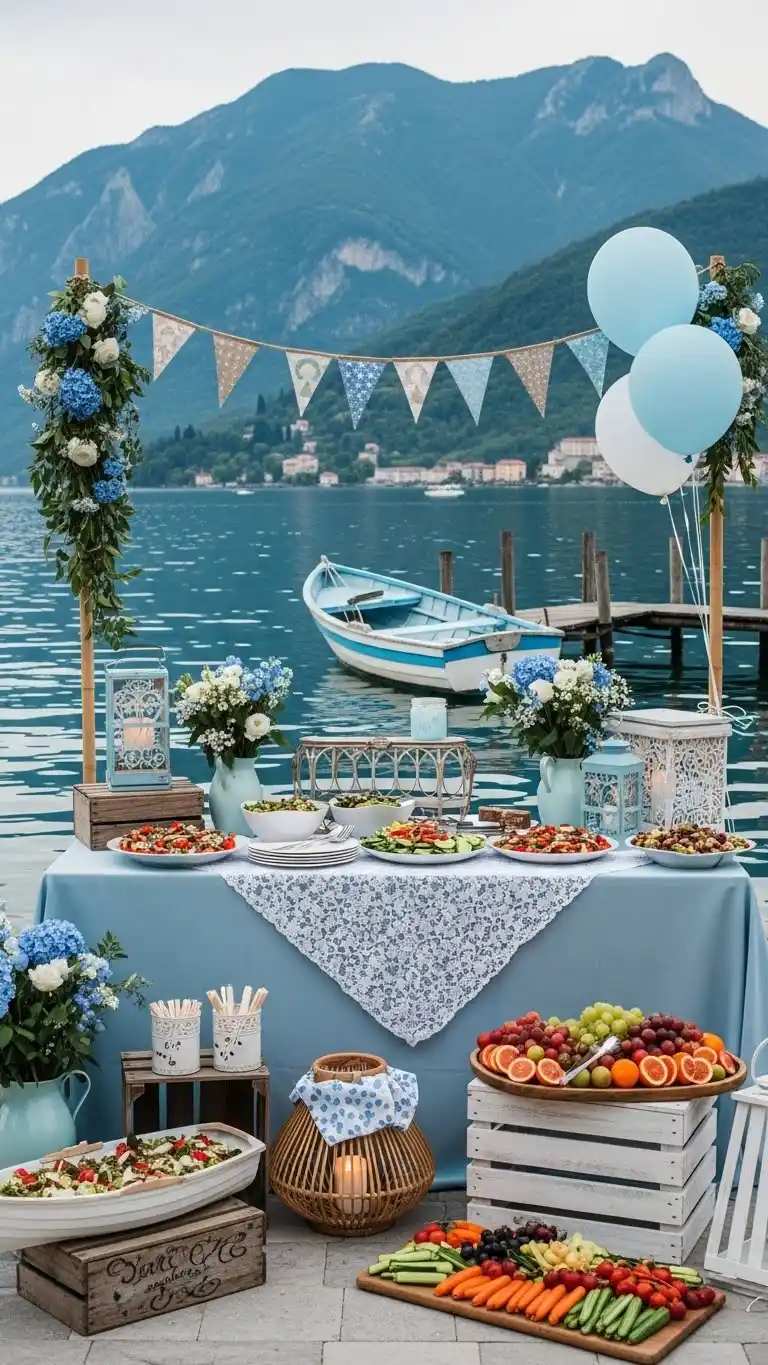 23 Italian Party Theme Decor Ideas That Wow Guests 20 16. Italian Lakeside Escape Theme