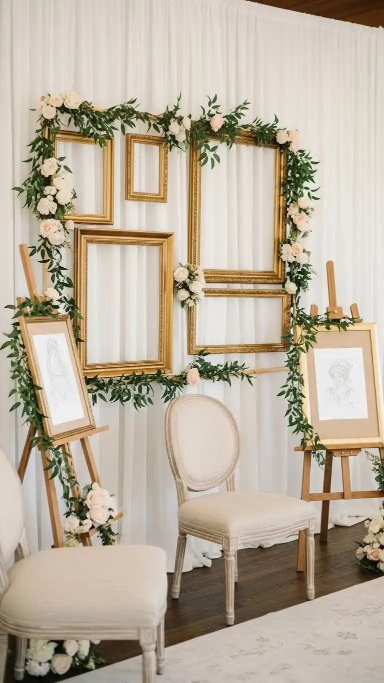 Bridgerton Party Theme Ideas for a Regal Celebration 20 16. Regency Art Studio Corner