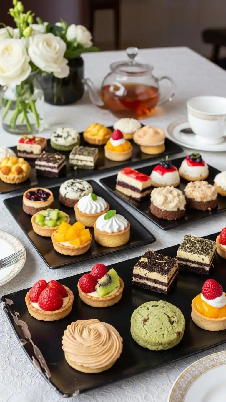 Elegant Tea Party Ideas for Adults on a Budget 20 16. Tea and Dessert Pairing Experience