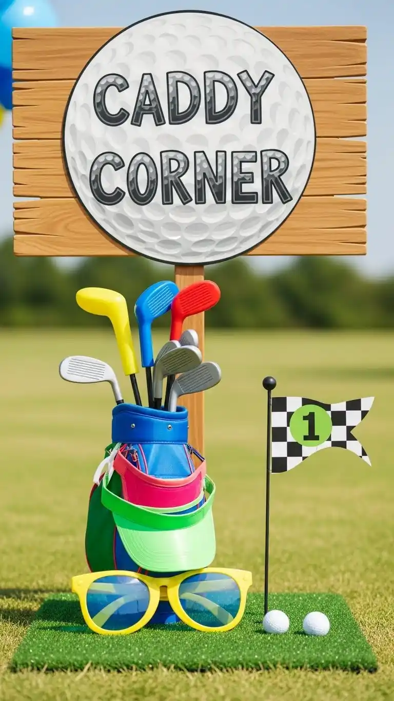 23 Creative Golf Themed Birthday Party Ideas That Wow 23 19. Pretend Golf Caddy Dress-Up Corner