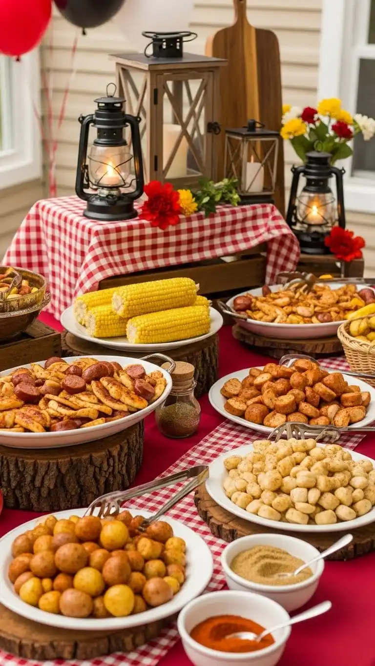 Seafood Boil Party Themes for Every Occasion 6 2. Cajun Southern Flavor Fest