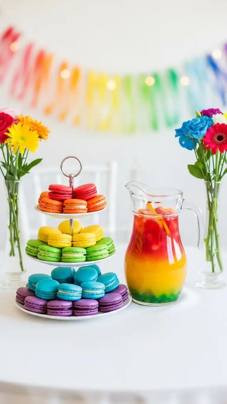 Vibrant & Chic Rainbow Party Ideas for Adults 6 2. Color-Themed Dress Code Event