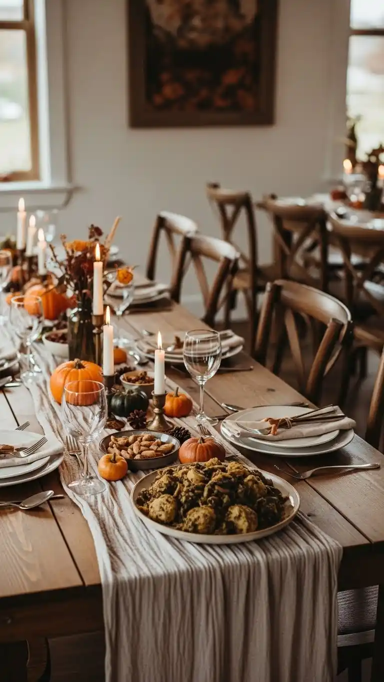 Fall Birthday Party Ideas for Adults That Wow 6 2. Rustic Autumn Harvest Dinner