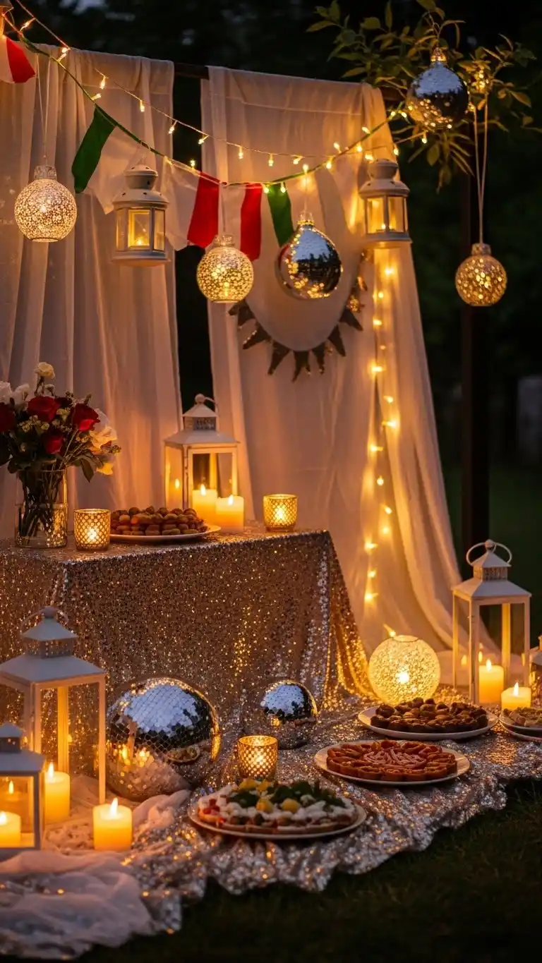 23 Italian Party Theme Decor Ideas That Wow Guests 24 20. Italian Festival of Lights Theme