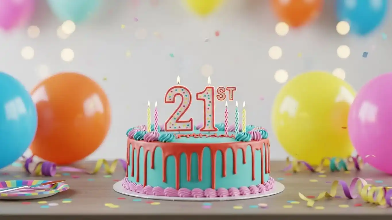 21st Birthday Party Cakes