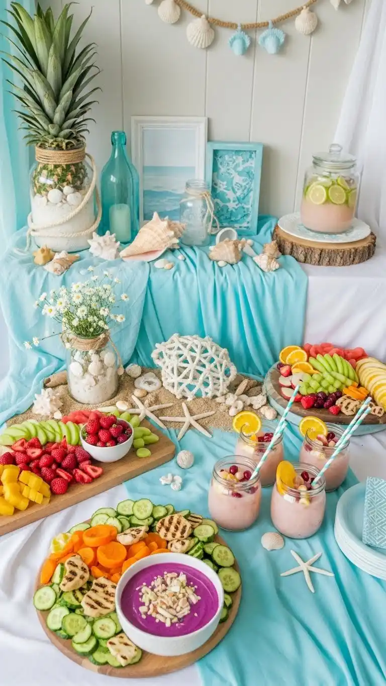 27 Creative Summer Birthday Party Ideas for Adults 31 27. Summer Beach-Style Home Party