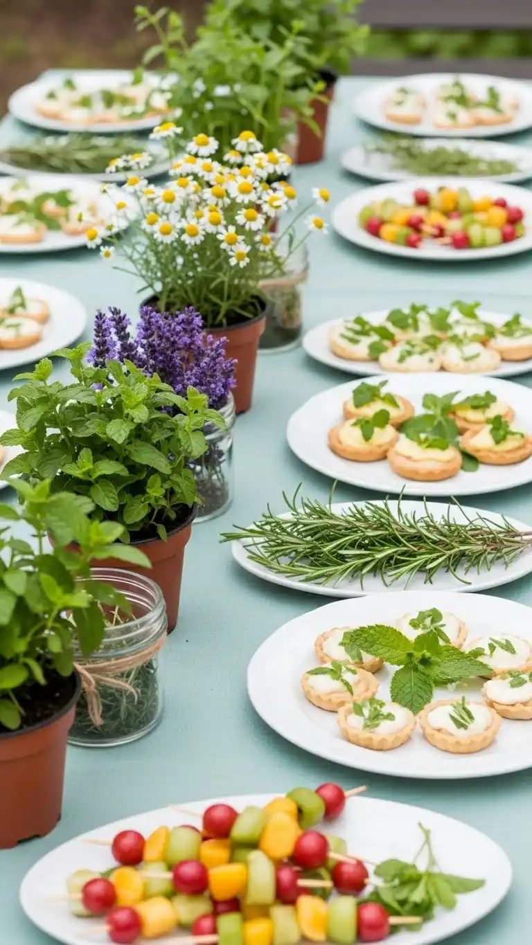 Elegant Tea Party Ideas for Adults on a Budget 8 4. Garden-to-Table Herbal Tea Party