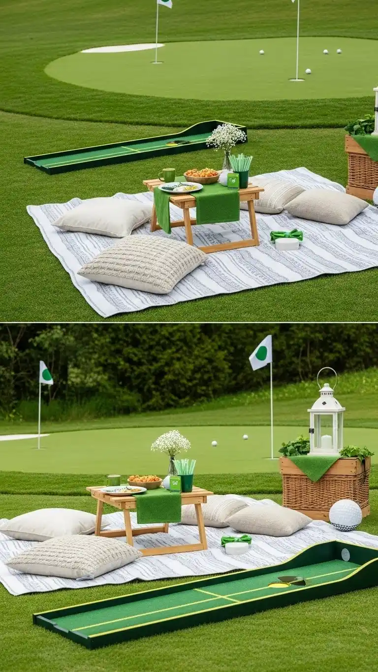 23 Creative Golf Themed Birthday Party Ideas That Wow 9 5. Golf Picnic on the Green