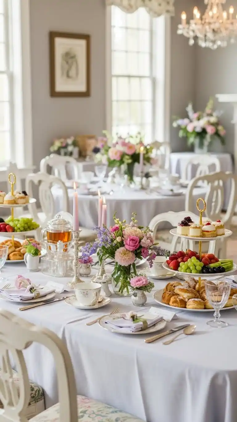 Bridgerton Party Theme Ideas for a Regal Celebration 9 5. Regency Garden Tea Social
