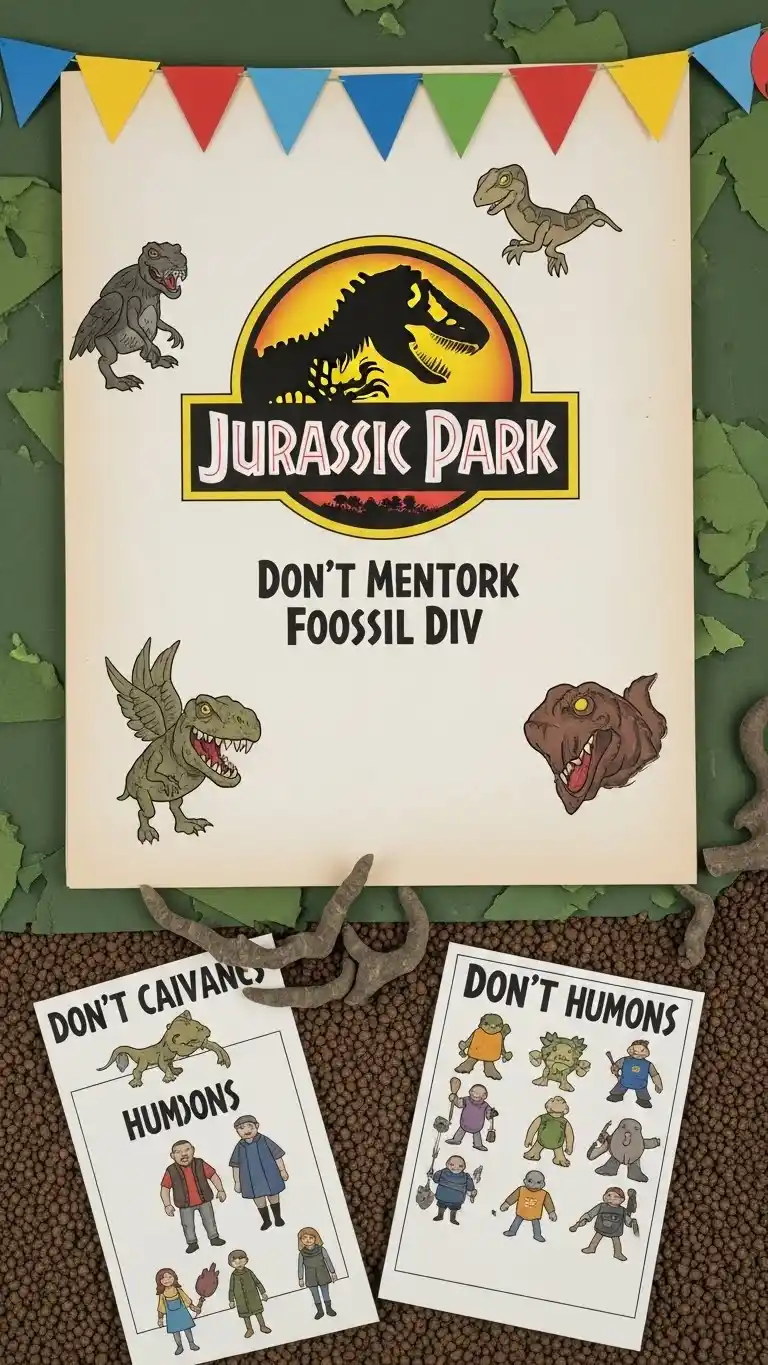 Jurassic Park Party: 21 Fun Ideas to Bring Dinosaurs to Life 10 6. Fossil Dig Activity
