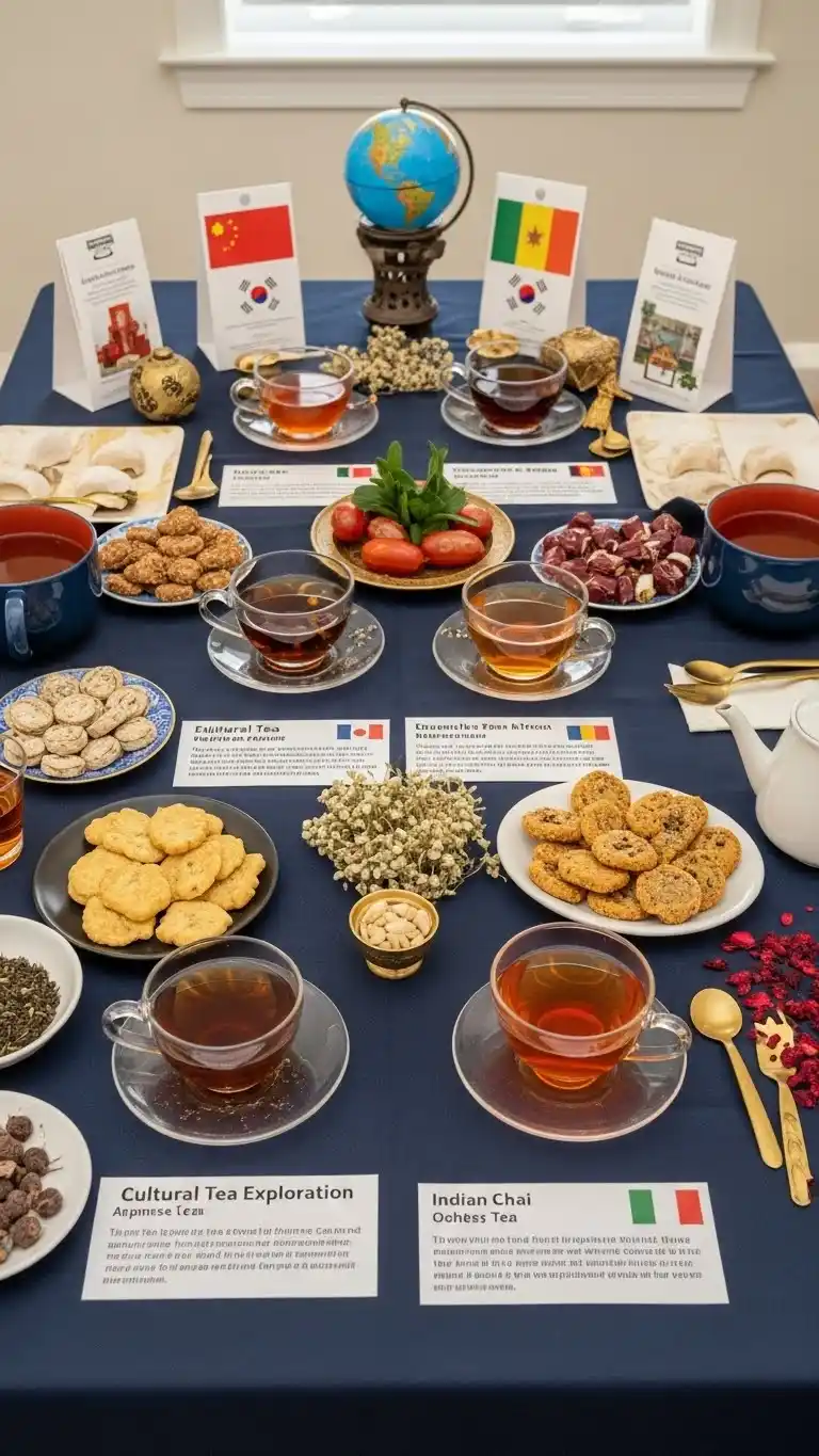 Elegant Tea Party Ideas for Adults on a Budget 11 7. Cultural Tea Exploration
