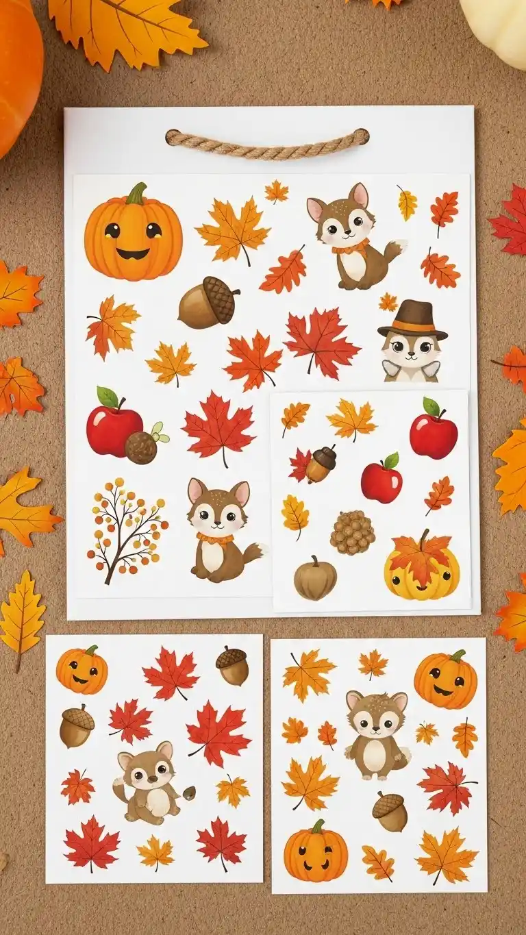 Fall Party Favors for Kids They’ll Absolutely Love 11 7. Fall-Themed Temporary Tattoos