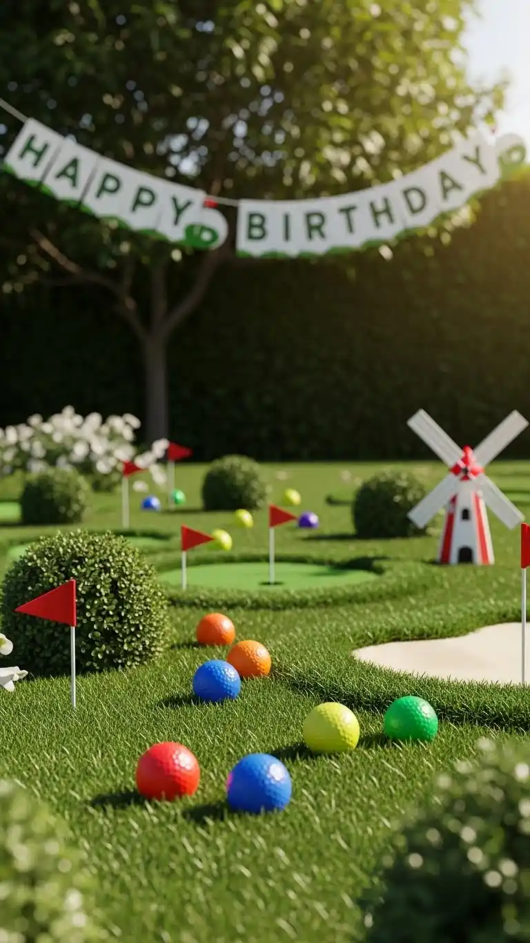 23 Creative Golf Themed Birthday Party Ideas That Wow 11 7. Golf Ball Hunt Adventure