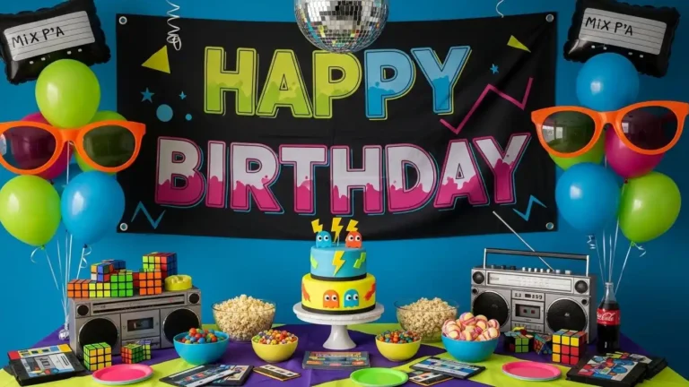 80s Birthday Party Ideas