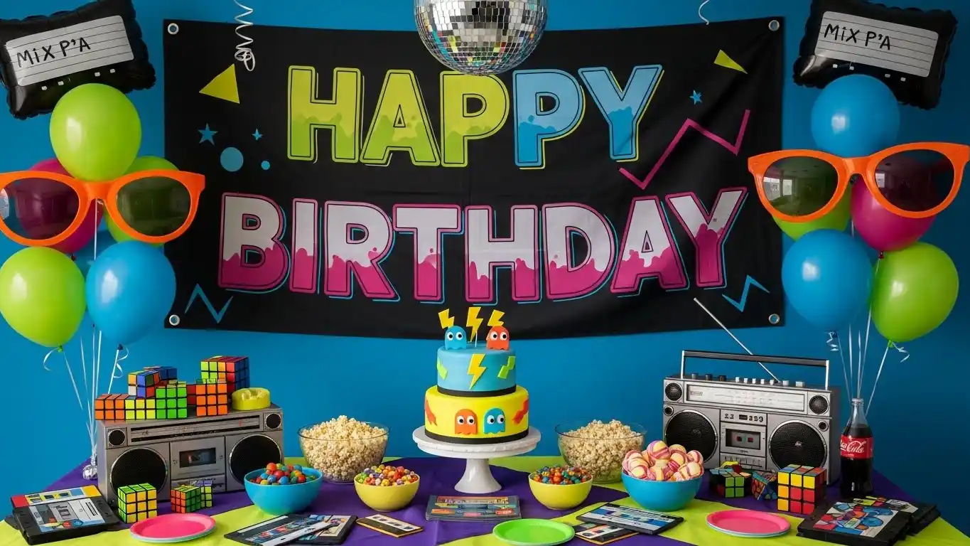 80s Birthday Party Ideas