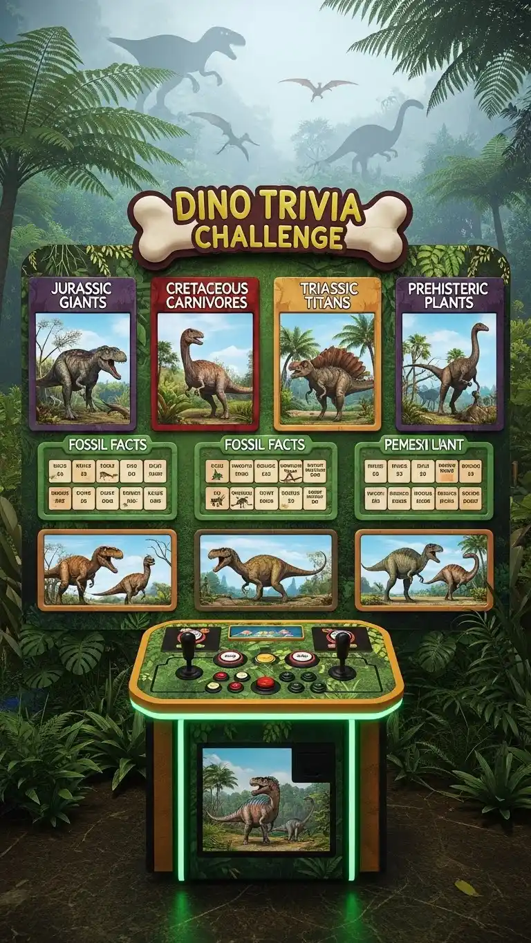 Jurassic Park Party: 21 Fun Ideas to Bring Dinosaurs to Life 13 9. Dino Trivia Games